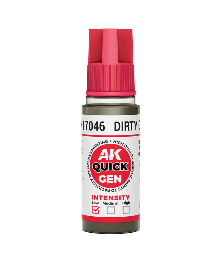 AK Interactive AK Interactive Quick Gen - Dirty Grey 18 ml