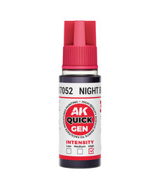 AK Interactive AK Interactive Quick Gen - Night Black 18 ml