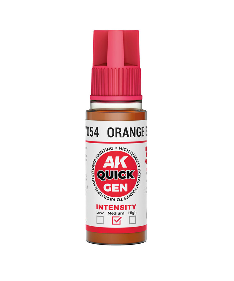 AK Interactive AK Interactive Quick Gen - Orange Brown 18 ml
