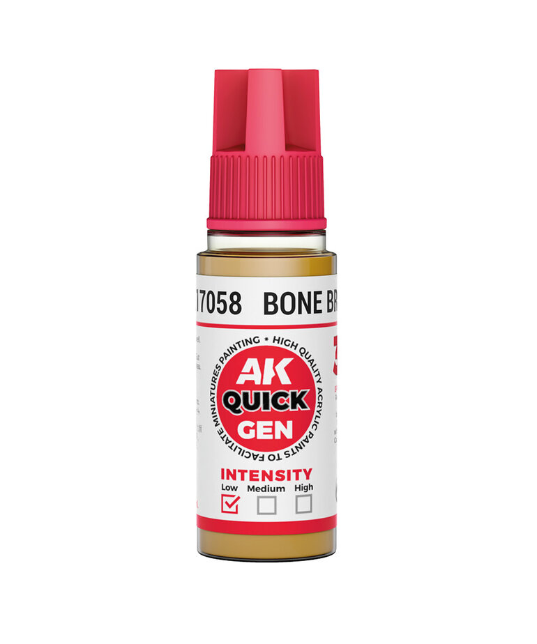 AK Interactive AK Interactive Quick Gen - Bone Brown 18 ml