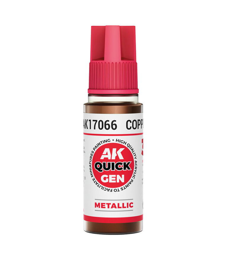 AK Interactive AK Interactive Quick Gen - Copper 18 ml