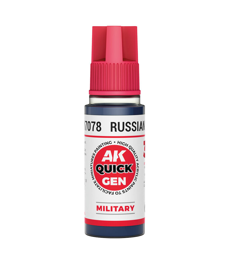 AK Interactive AK Interactive Quick Gen - Russian Blue 18 ml