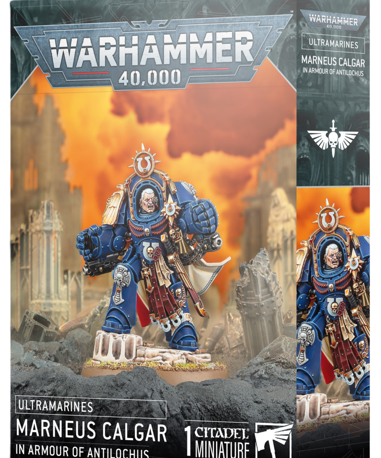Warhammer 40k Warhammer 40k: Space Marines: Marneus Calgar in Armor of Antilochus