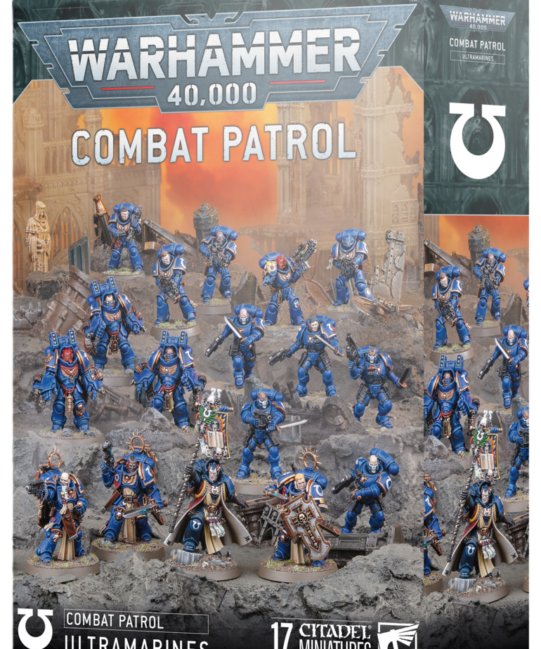 Warhammer 40k Warhammer 40k: Space Marines: Ultramarines Combat Patrol