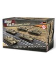 Team Yankee WW3: Checkpoint Charlie: M48 Patton Tank Platoon (Plastic x5)