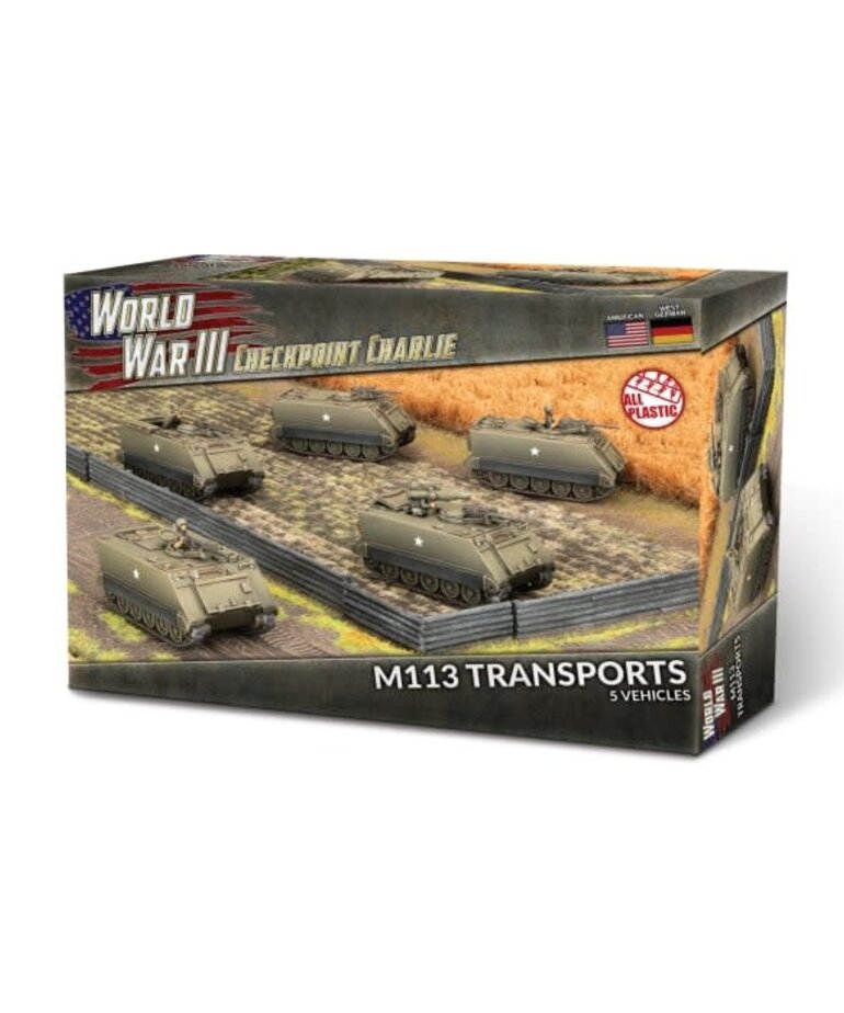 Team Yankee WW3: Checkpoint Charlie: M113 Platoon (Plastic x5)
