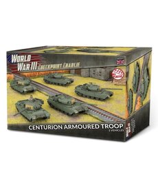 Team Yankee WW3: Checkpoint Charlie: Centurion Territorial Armoured Troop (5)
