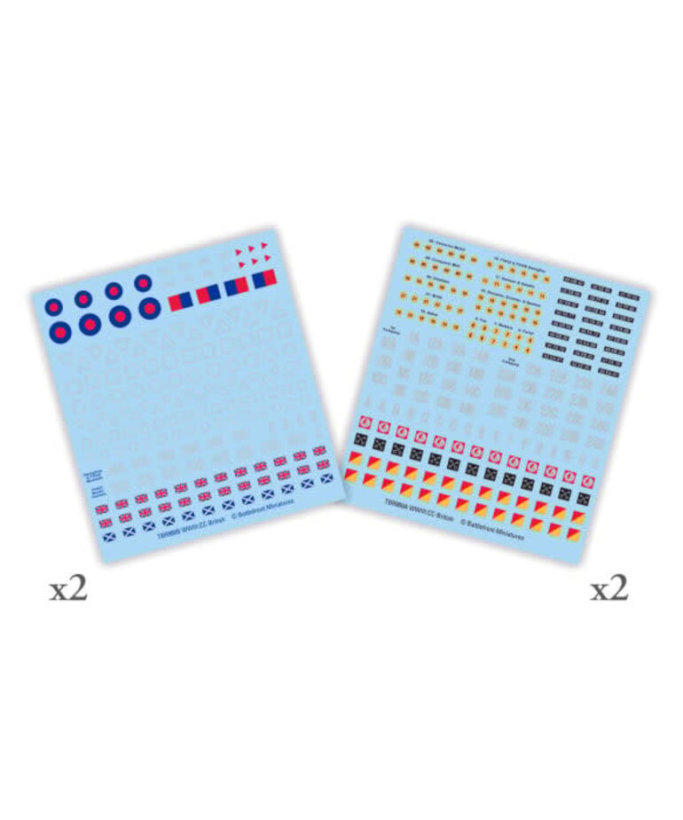 Team Yankee WW3: Checkpoint Charlie: British Decals (4)