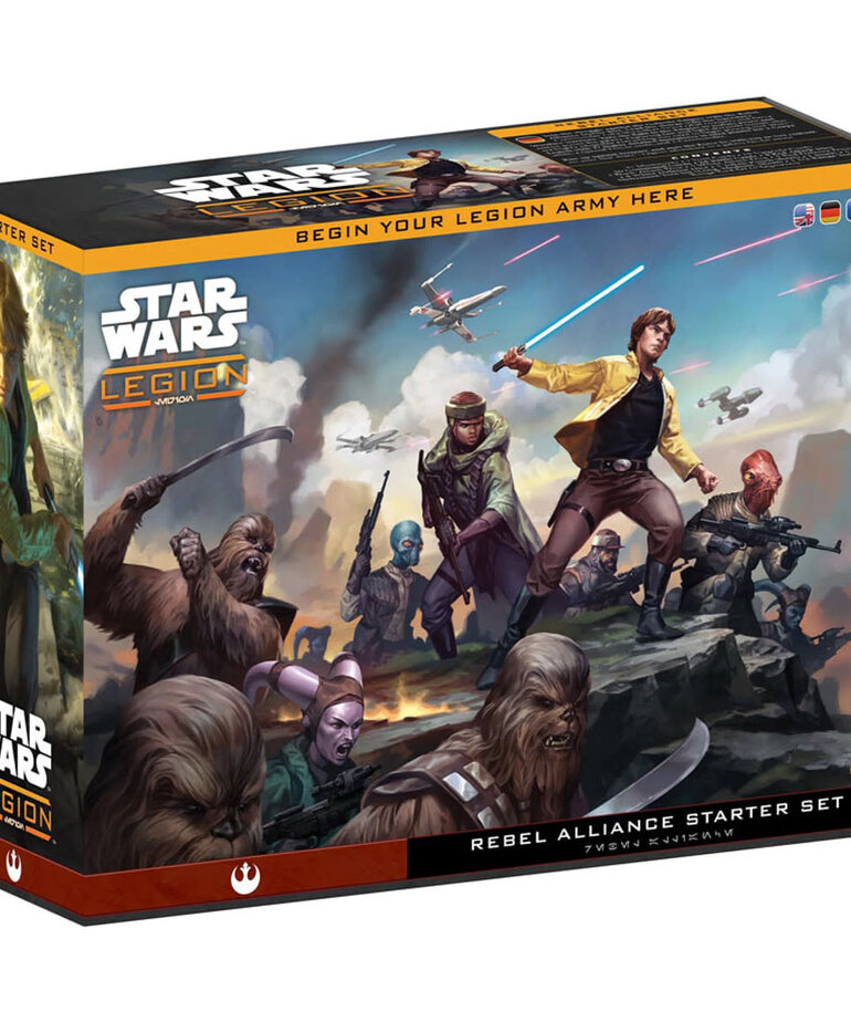 Atomic Mass Games Star Wars Legion Rebel Alliance Starter Set