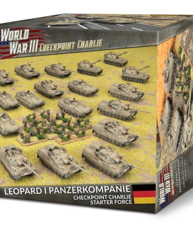 Team Yankee WW3: Checkpoint Charlie: Leopard 1 Panzerkompanie - Limited Edition