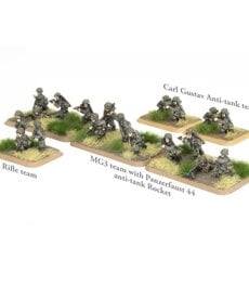 Flames of War WW3: Checkpoint Charlie:Panzergrenadier Platoon (x19 figures)