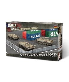 Team Yankee WW3: Checkpoint Charlie: SPz 12-3 Lang Transport Platoon (x3)