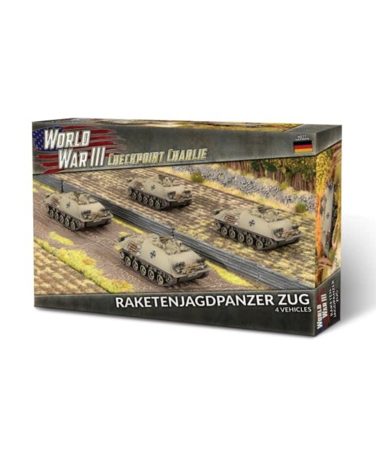 Team Yankee WW3: Checkpoint Charlie: Raketenjagdpanzer Zug (x4)