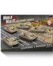 Team Yankee WW3: Checkpoint Charlie:Leopard 1 Panzer Zug (x5 Plastic)