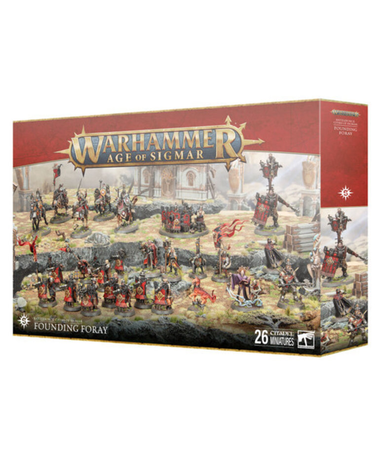 Age of Sigmar Age Of Sigmar: Cities Of Sigmar: Founding Forays (Christmas 2024 Box)