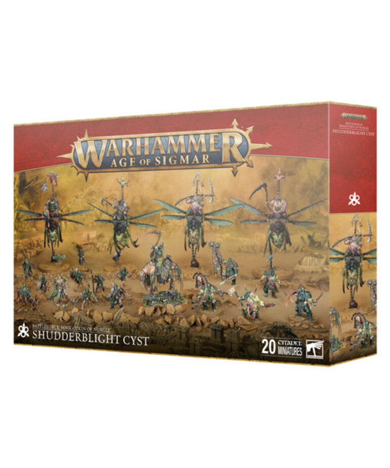 Age of Sigmar Age Of Sigmar: Maggotkin Of Nurgle: Shudderblight Cyst (Christmas 2024 Box)