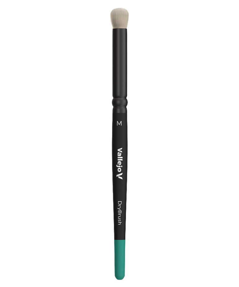 Vallejo Vallejo Brush: Dry Brush: Natural Hair Medium