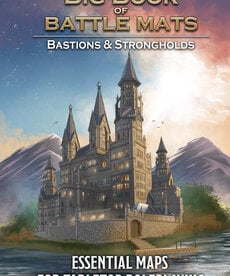 Loke Battlemats Big Book of Battle Mats: Bastions & Strongholds