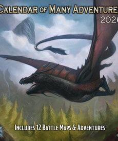 Loke Battlemats Calendar of Many Adventures 2026