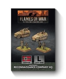 Flames of War Flames of War: German: Armoured Reconnaissance Company HQ