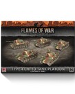 Flames of War Flames Of War:  Japanese: Type 4 Chi-To Tank Platoon (x5)
