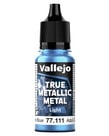 Vallejo Vallejo True Metallic Metal Light 77.111 Sapphire Blue 18ml