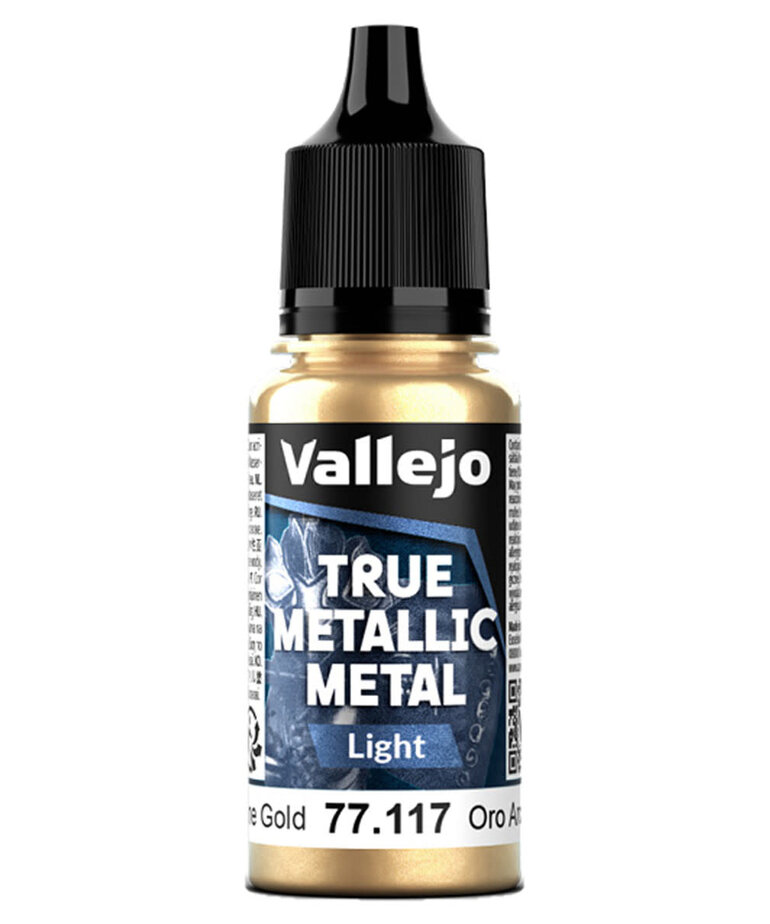 Vallejo Vallejo True Metallic Metal Light 77.117 Arcane Gold 18ml