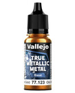 Vallejo Vallejo True Metallic Metal Base 77.123 Imperial Gold 18ml