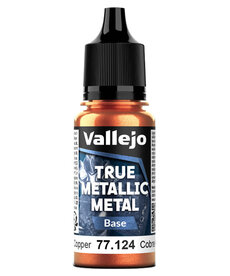 Vallejo Vallejo True Metallic Metal Base 77.124 Ancient Copper 18ml