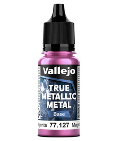 Vallejo Vallejo True Metallic Metal Base 77.127 Crimson Magenta 18ml