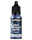 Vallejo Vallejo True Metallic Metal Base 77.130 Ultramarine Blue 18ml