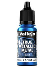 Vallejo Vallejo True Metallic Metal Base 77.131 Sapphire Blue 18ml