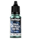 Vallejo Vallejo True Metallic Metal Base 77.134 Dusken Green 18ml