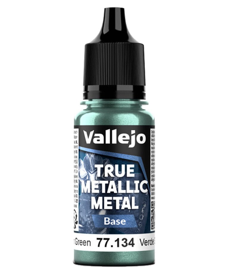 Vallejo Vallejo True Metallic Metal Base 77.134 Dusken Green 18ml