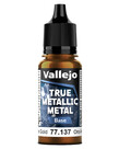 Vallejo Vallejo True Metallic Metal Base 77.137 Arcane Gold 18ml