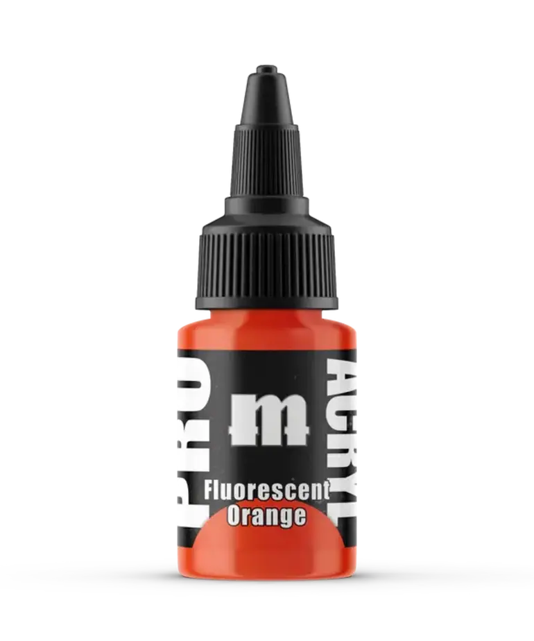 Pro Acryl: Fluorescent Orange