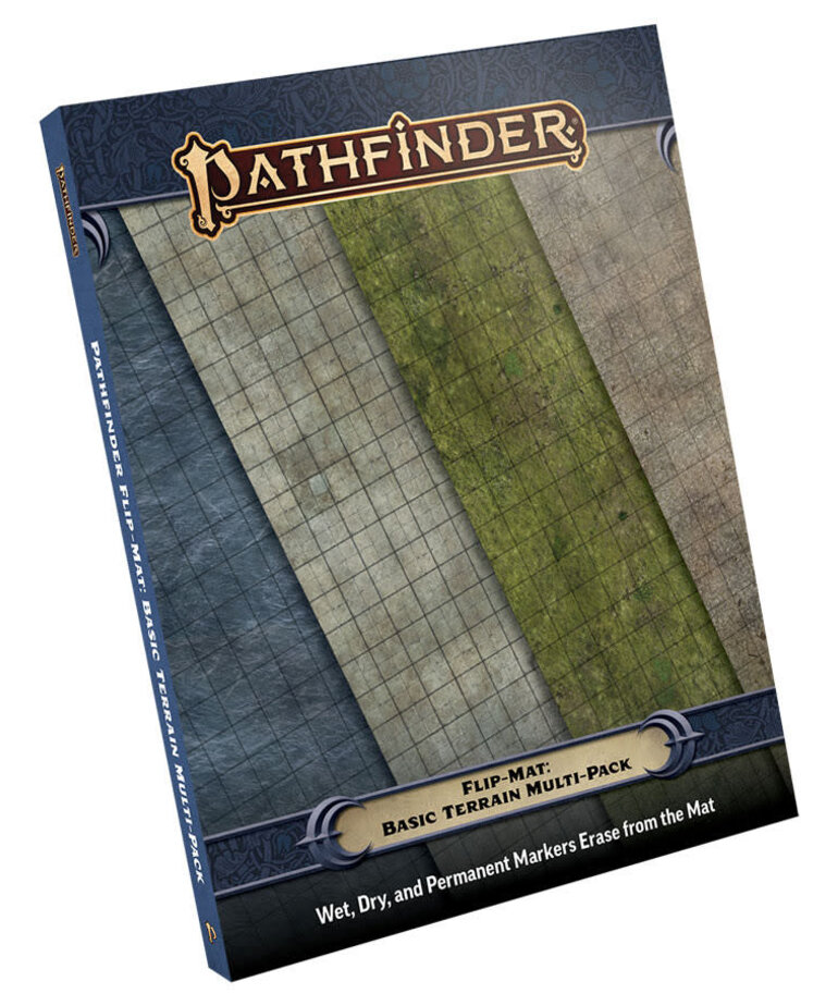 Paizo Pathfinder 2E: Flip-Mat: Basic Terrain Multi-Pack