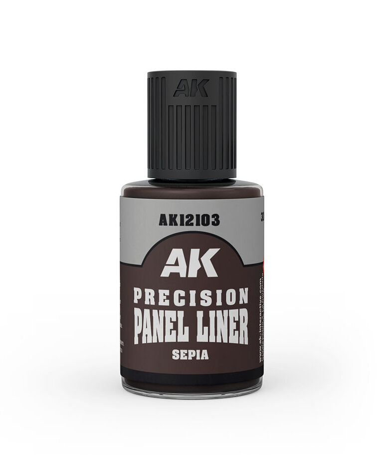 AK Interactive AK Interactive Precision Paneliner Sepia (30ml)