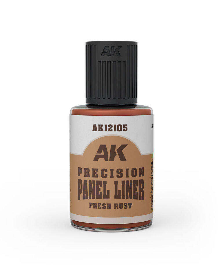 AK Interactive AK Interactive Precision Paneliner Fresh Rust (30ml)