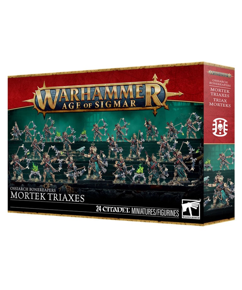 Age of Sigmar Age of Sigmar:  Ossiarch Bonereapers: Mortek Triaxes