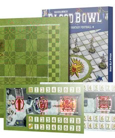 Citadel Blood Bowl: High Elves Double Sided Pitch And Dugouts