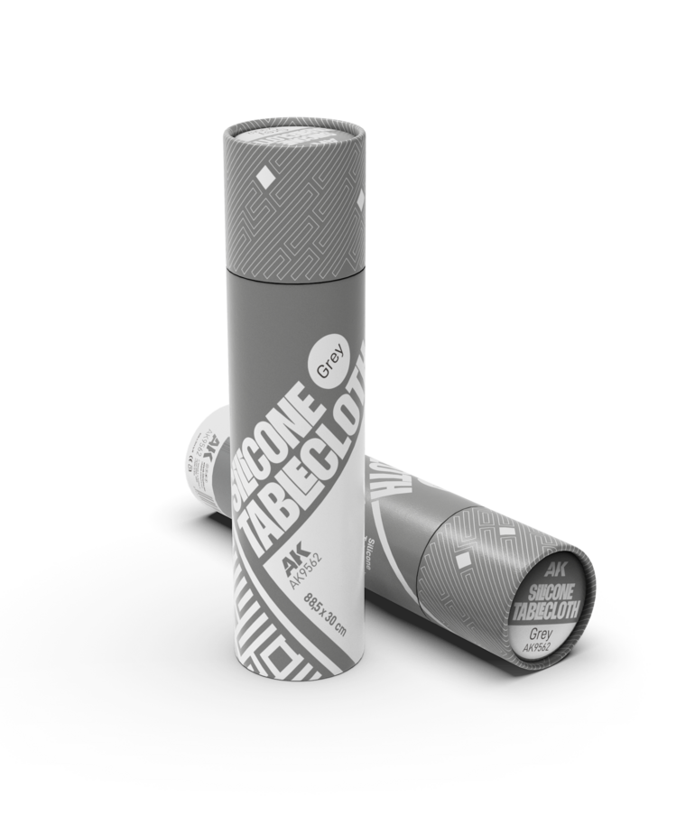 The Army Painter AK9562 Silicone Tablecloth Grey 35 x 12"