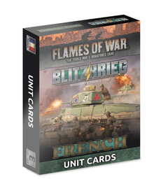 Flames of War Flames of War: French: Blitzkrieg Unit Cards
