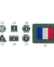 Flames of War Flames of War: French: EW Tokens (20) and Objectives (2)