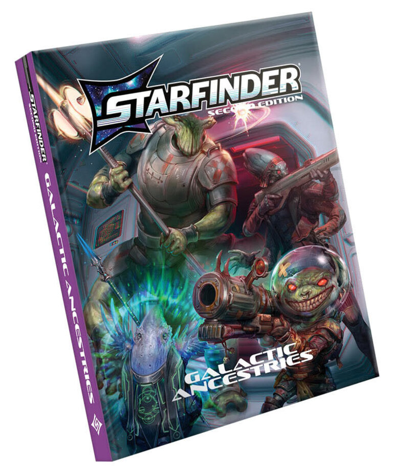 Paizo Starfinder 2E: Galatic Ancestries Retail Cover Edition