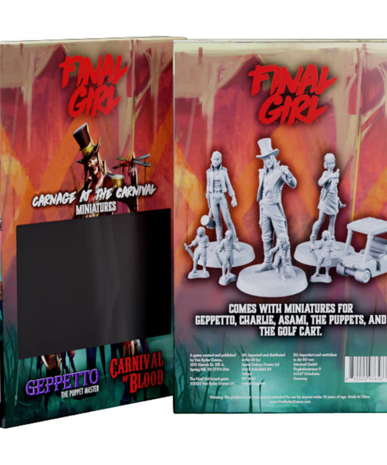 Van Ryder Games Final Girl: Carnage at the Carnival Miniatures