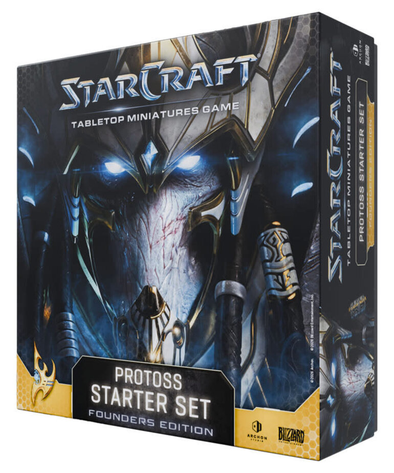 Archon Studio StarCraft: Tabletop Miniatures Game: Protoss: Starter Set: Founders Edition
