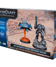 Archon Studio StarCraft: Tabletop Miniatures Game: Terran: Jim Raynor Hero Expansion Set