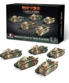 Flames of War Flames of War: French: Char B1 bis Tank Platoon (5)