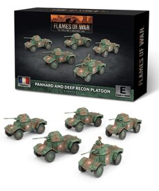 Flames of War Flames of War: French: Panhard AMD Deep Recon Platoon (5)
